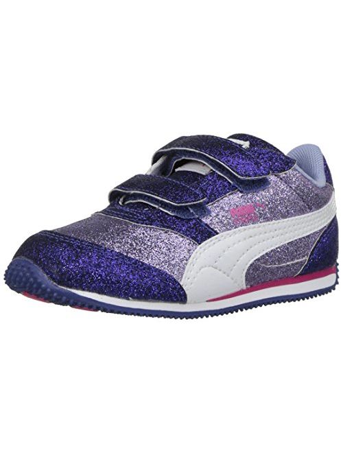 PUMA Steeple Glitz Glam V Kids Sneaker (Toddler/ Little Kid/Big Kid)