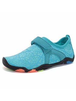 Boys & Girls Water Shoes Lightweight Comfort Sole Easy Walking Athletic Slip on Aqua Sock(Toddler/Little Kid/Big Kid)