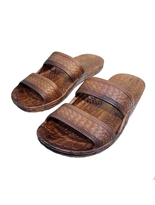 Hawaii Brown and Black Jesus Sandals (Small Kid/Big Kid)