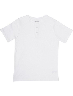 Boys' Short Sleeve Basic Henley