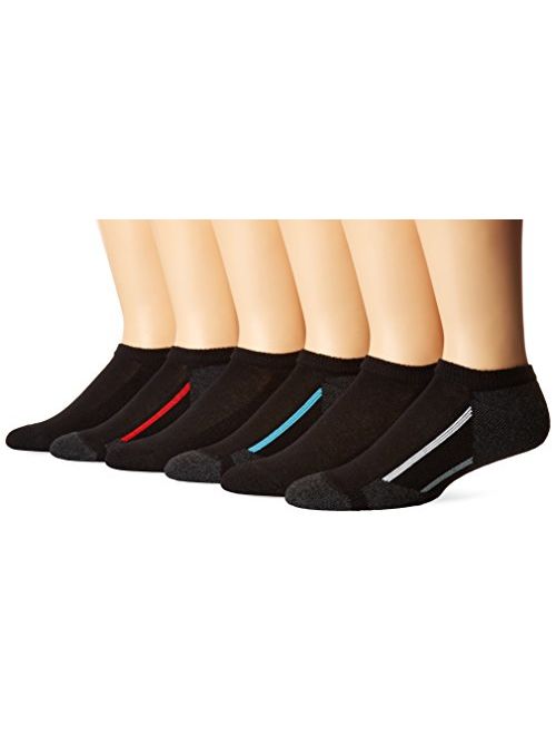 Hanes Big Boys' 12-Pack No Show Socks