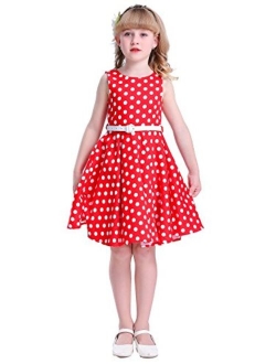 Happy Rose Vintage Floral Party Girl's Dress