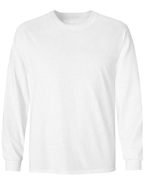 Joe's USA Youth Long Sleeve Cotton T-Shirts in 20 Colors