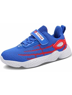 MAYZERO Kids Tennis Shoes Running Sports Shoes Breathable Athletic Shoes Lightweight Walking Shoes Fashion Sneakers for Boys and Girls