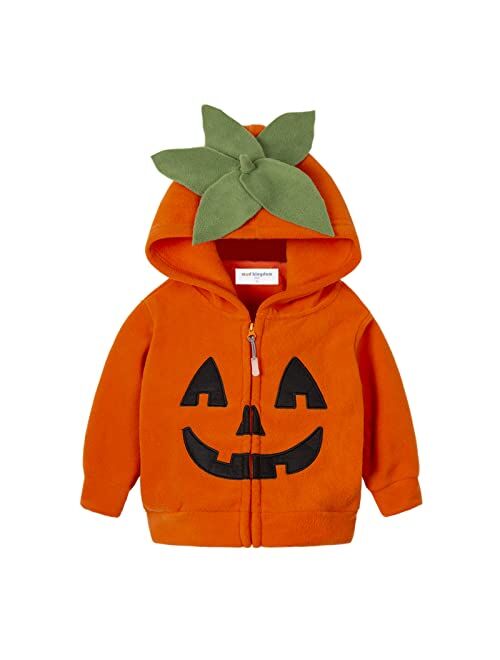 Mud Kingdom Cute Little Boy Fleece Jacket with Hood