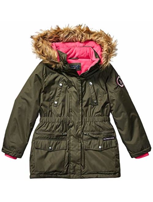 U.S. Polo Assn. Girls' Outerwear Jacket (More Styles Available)