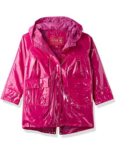 Wippette Little Girls' Solid Color Raincoat Jacket