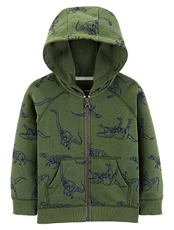 Boys Toddler Camp Fleece Hoodie