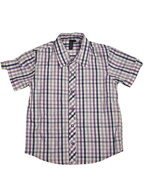 Smash - Little Boys Button Down Shirt - 5 Prints/Colors Available