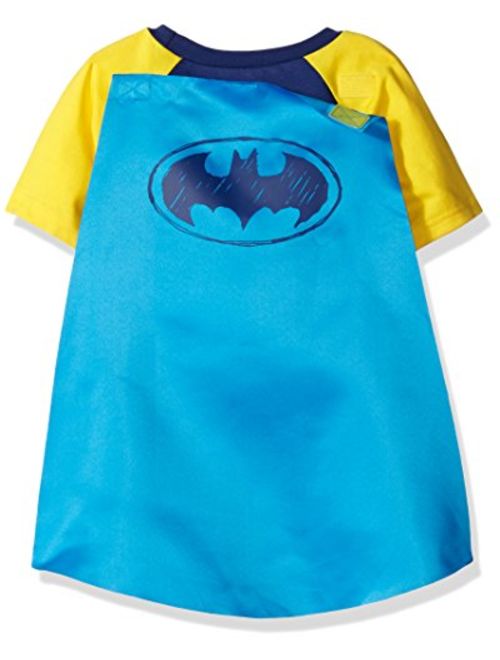 Warner Bros. Superman & Batman Toddler Boys' Cape T-Shirt Set