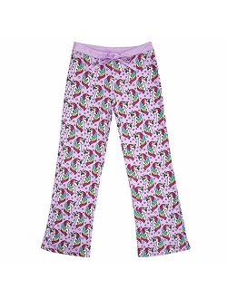 HDE Girl's Pajama Pants Soft Sleepwear Casual Loose Lounge Bottoms