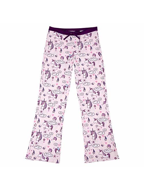 HDE Girl's Pajama Pants Soft Sleepwear Casual Loose Lounge Bottoms