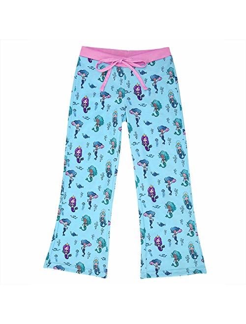 HDE Girl's Pajama Pants Soft Sleepwear Casual Loose Lounge Bottoms