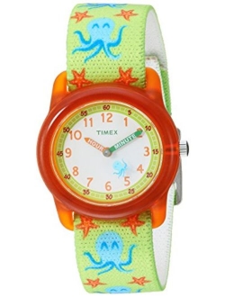 Boys Time Machines Analog Elastic Fabric Strap Watch