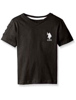 Boys' Solid V-Neck T-Shirt