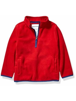 Boy's Quarter-Zip Polar Fleece Jacket