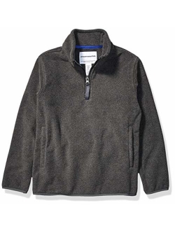 Boy's Quarter-Zip Polar Fleece Jacket