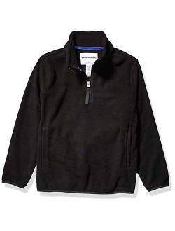 Boy's Quarter-Zip Polar Fleece Jacket