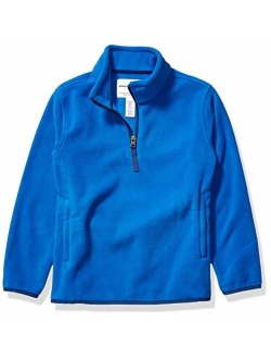 Boy's Quarter-Zip Polar Fleece Jacket