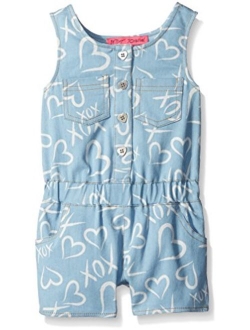 Girls' Romper XOX