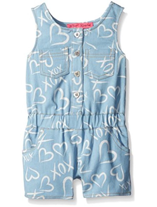 Betsey Johnson Girls' Romper XOX