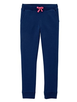 Osh Kosh Girls' Fleece Jogger Pants