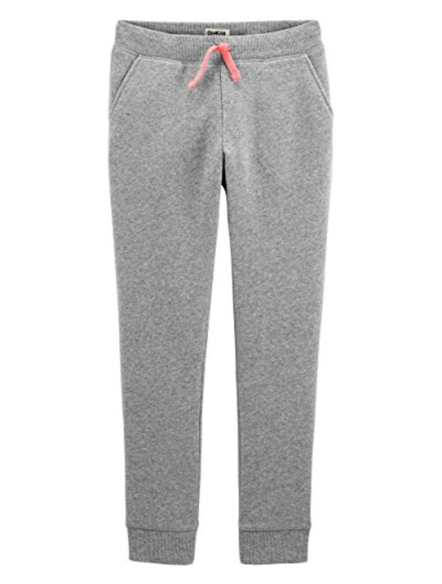 OshKosh B'gosh Osh Kosh Girls' Fleece Jogger Pants