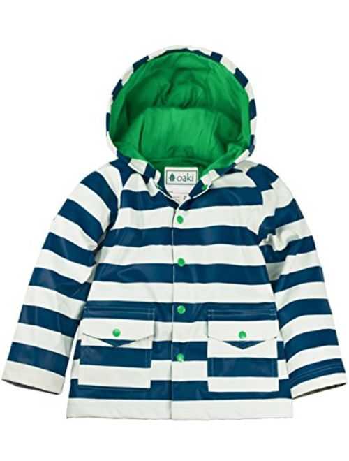 OAKI Children's Rain Jacket for Boys Girls Toddlers Kids