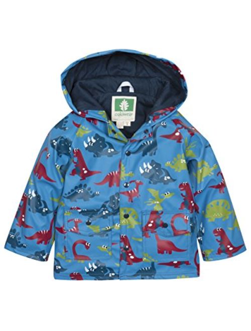 OAKI Children's Rain Jacket for Boys Girls Toddlers Kids