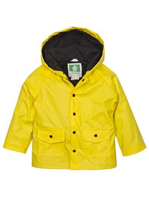 OAKI Children's Rain Jacket for Boys Girls Toddlers Kids