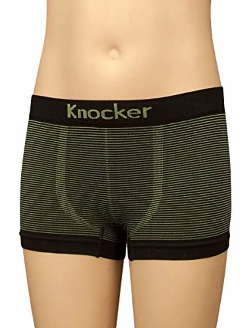 Knocker Youth Boys Sports Soccer Seamless Underwear - 6 Pair Multipack