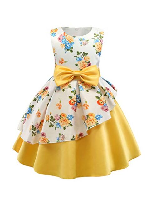 NSSMWTTC Flower Girls Pageant Party Dresses Kids Special Occasion Dress