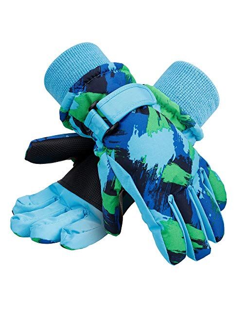 Galexia Zero Kids Winter Gloves Waterproof Snow Ski Gloves