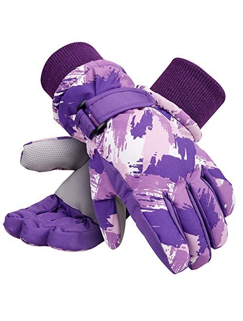 Galexia Zero Kids Winter Gloves Waterproof Snow Ski Gloves