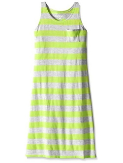 Pinkhouse Girls' Racer Back Striped Maxi Dress