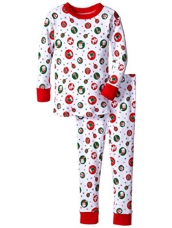 New Jammies Boys' Holiday Snuggly Pajama Set