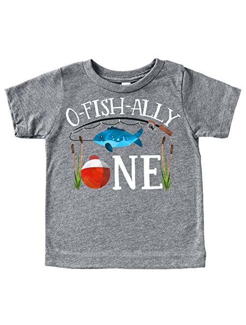 O-Fish-Ally- ONE Boys 1st Birthday Shirt Fishing First Birthday Boy Outfit