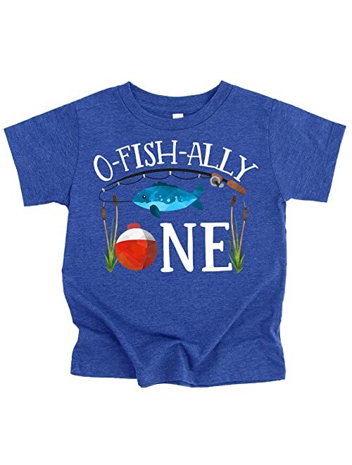 O-Fish-Ally- ONE Boys 1st Birthday Shirt Fishing First Birthday Boy Outfit