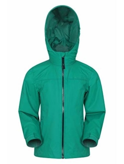 Mountain Warehouse Torrent Kids Waterproof Rain Jacket - Boys & Girls