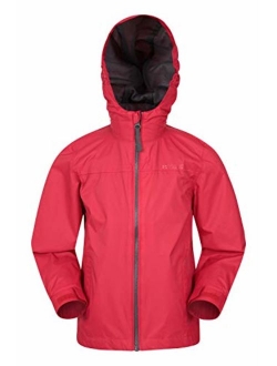 Mountain Warehouse Torrent Kids Waterproof Rain Jacket - Boys & Girls