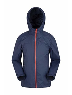 Mountain Warehouse Torrent Kids Waterproof Rain Jacket - Boys & Girls