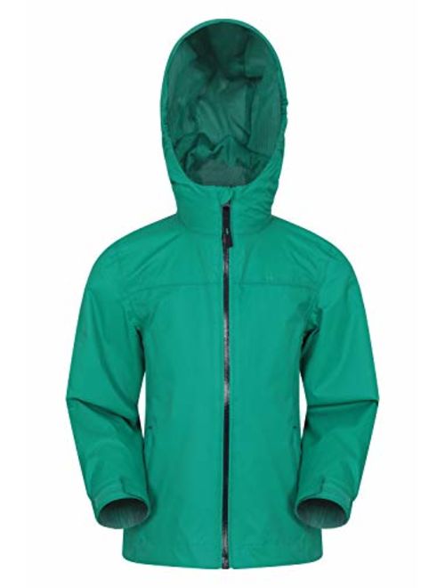 Mountain Warehouse Torrent Kids Waterproof Rain Jacket - Boys & Girls