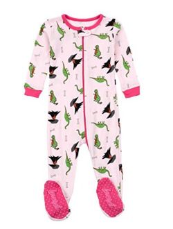 Kids Pajamas Baby Boys Girls Footed Pajamas Sleeper 100% Cotton (Size 6-12 Months-5 Toddler)