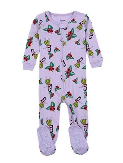 Kids Pajamas Baby Boys Girls Footed Pajamas Sleeper 100% Cotton (Size 6-12 Months-5 Toddler)