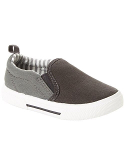 Toddler and Little Boys' (1-8 yrs) Casual Slip-On Canvas Shoe