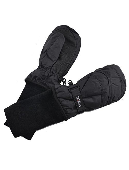 SnowStoppers Kids Waterproof Stay On Winter Nylon Mitten