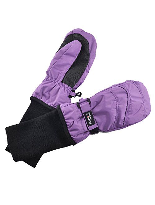 SnowStoppers Kids Waterproof Stay On Winter Nylon Mitten