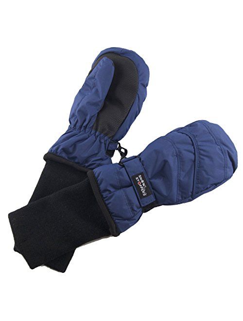 SnowStoppers Kids Waterproof Stay On Winter Nylon Mitten