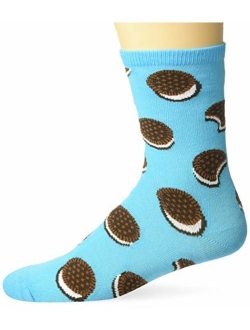 Boys' Big Food Novelty Casual Crew Socks