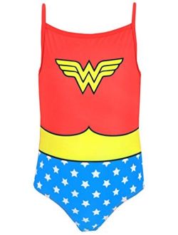 Wonder Woman Girls' Swimsuit